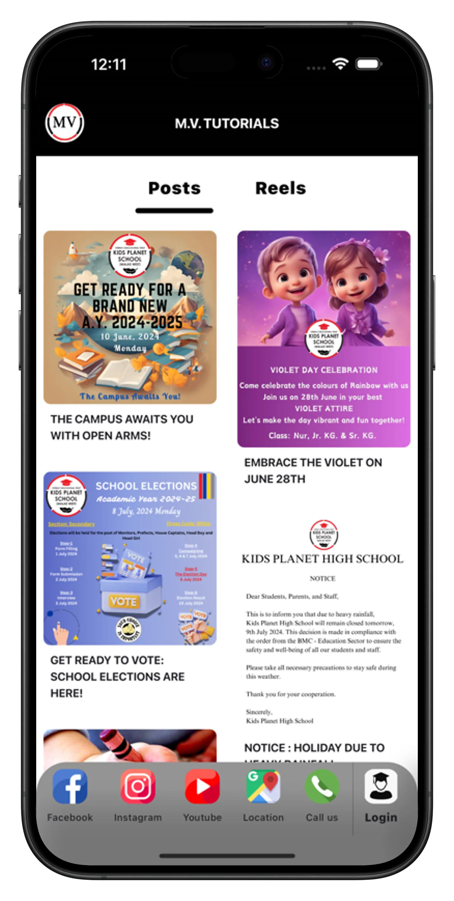 Preview of the upcoming ST. JEROME CONVENT HIGH SCHOOL mobile application